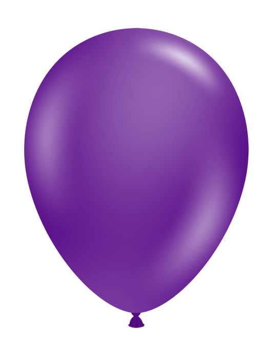 Plum Purple 11″ Latex Balloons