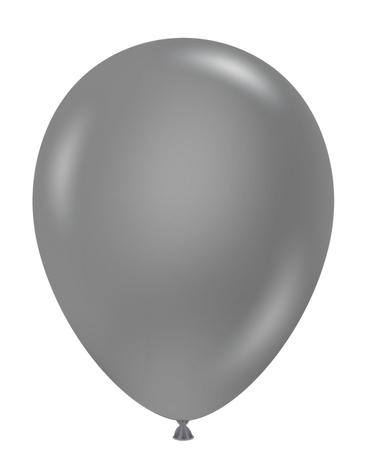 Silver 11″ Latex Balloons