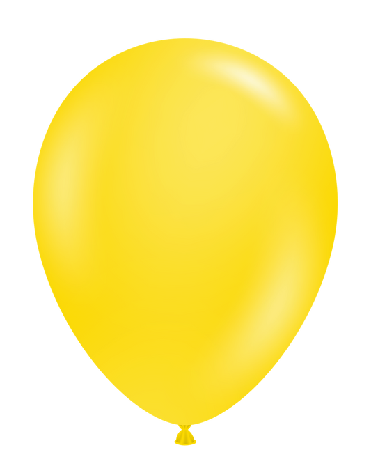 Yellow 11″ Latex Balloons