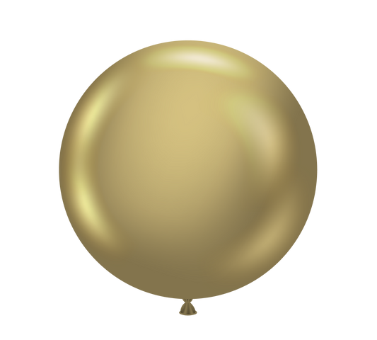 Golden 24″ Latex Balloons