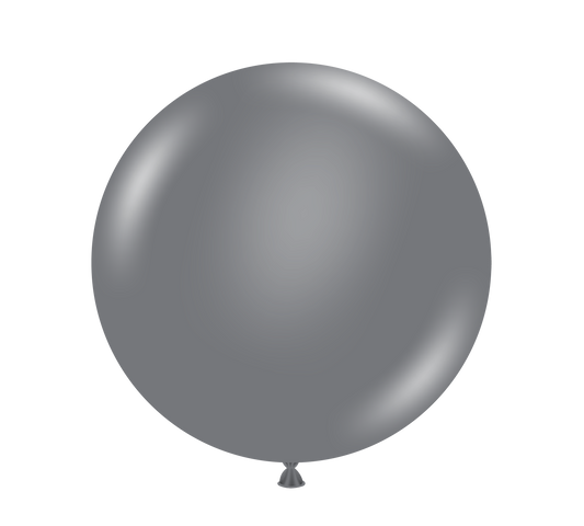 Gray Smoke 17″ Latex Balloons (72 count)