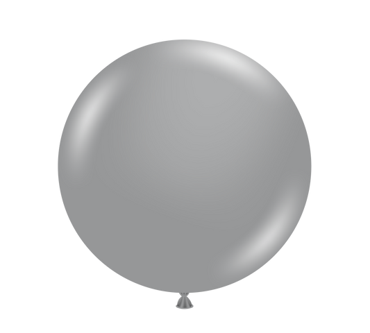 Silver 17″ Latex Balloons (72 count)
