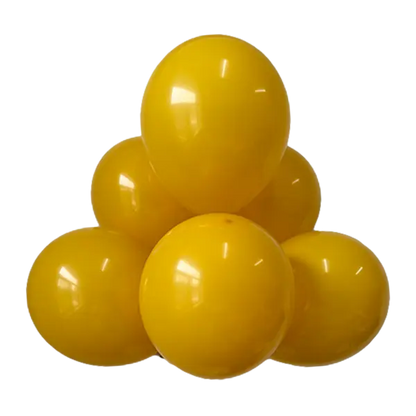 Turmeric 12″ Latex Balloons by GloMex from Instaballoons
