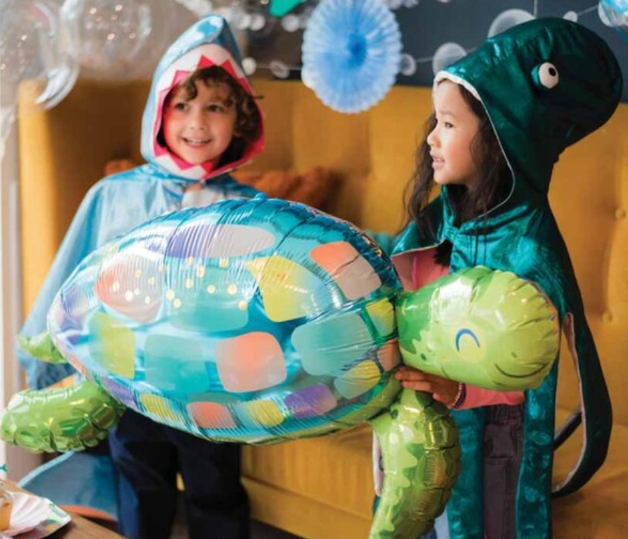 Under the Sea Turtle 38″ Foil Balloon by Anagram from Instaballoons