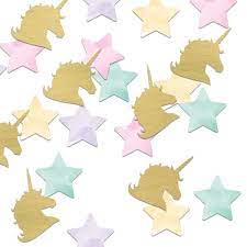 Unicorn Sparkle Confetti Foil Balloon by Convergram from Instaballoons