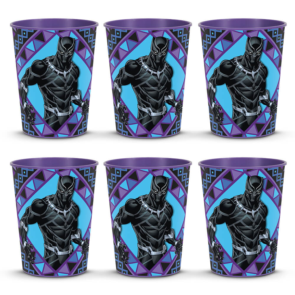 Black Panther Stadium Cups (6 Pk)