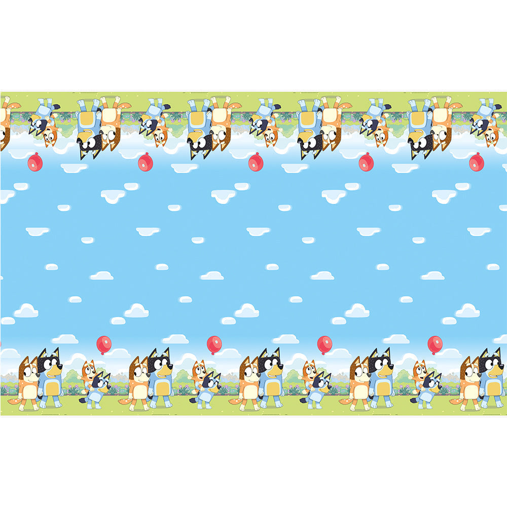 Bluey Plastic Table Cover 54″×84″