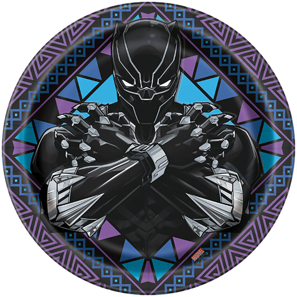 Black Panther Round 9″ Dinner Plates (8 count)