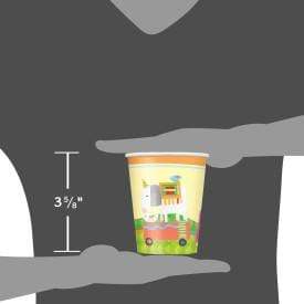 Unique Circus Animal 9oz Cups (8 count)
