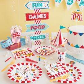 Unique Circus Party Hats (8 count)