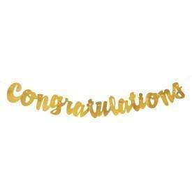 Unique Congratulations Banner 3.5 ft