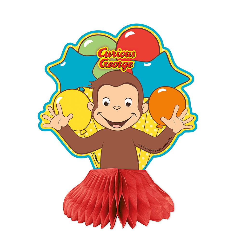 Curious George Decoration Kit (7 pieces)