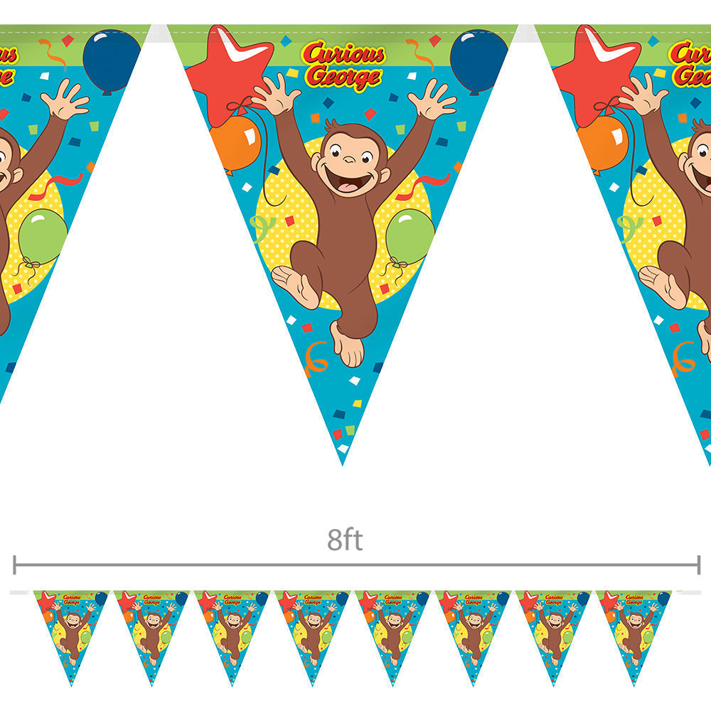 Curious George Decoration Kit (7 pieces)
