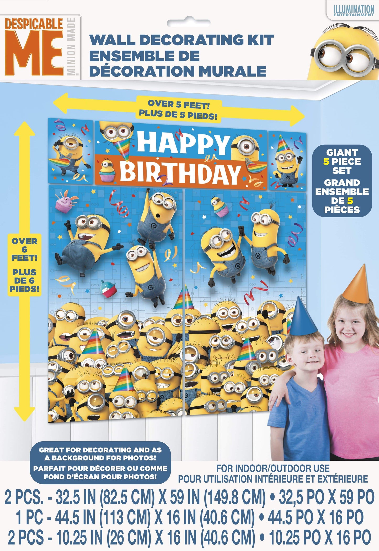 Unique Despicable Me Scene Setter (5 count)
