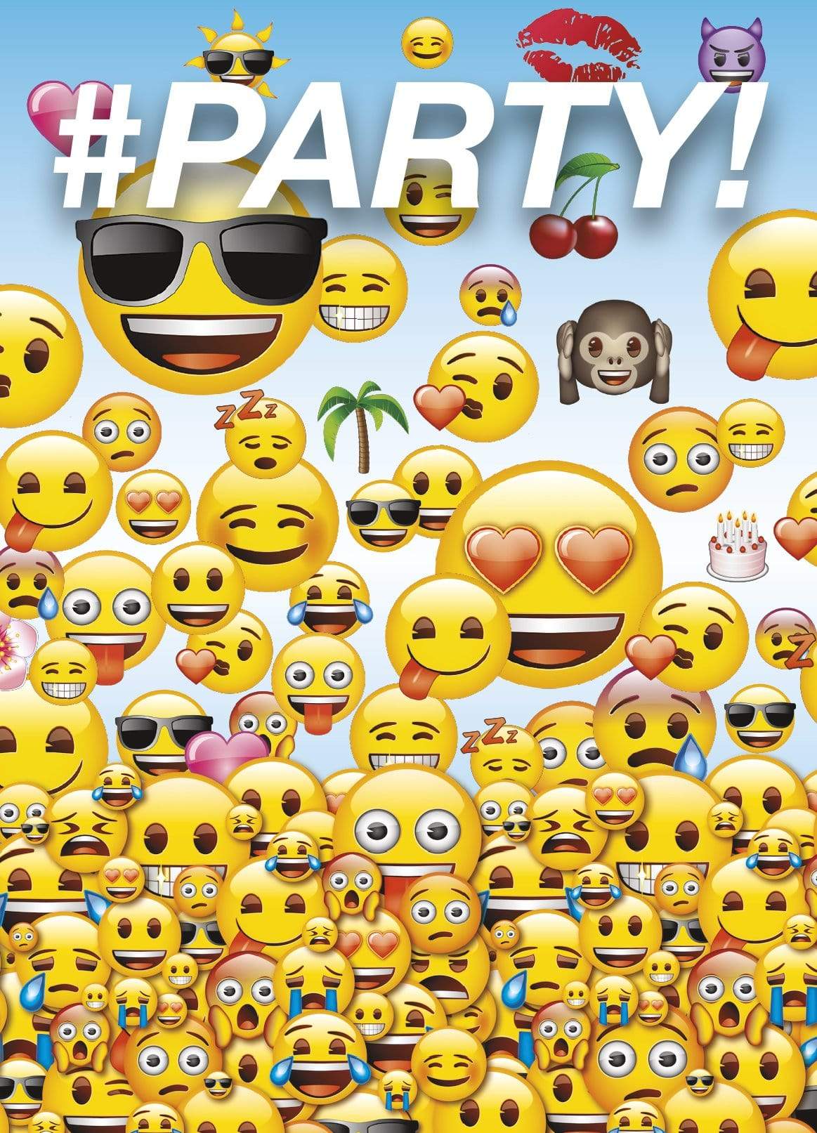 Unique Emoji Invitations  (8 count)