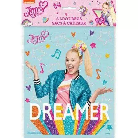 Unique Jojo Siwa Loot Bags (8 count)