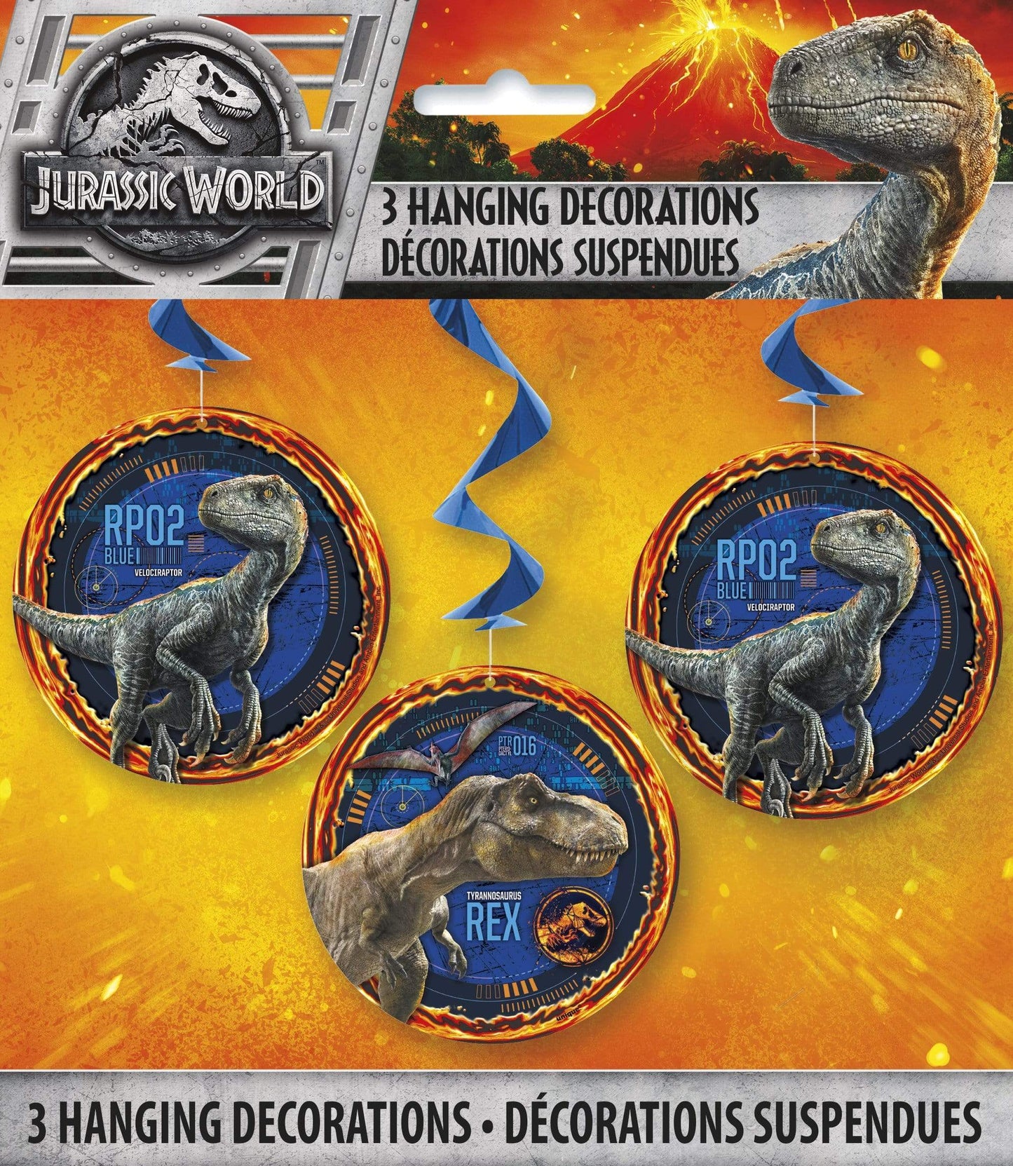 Unique Jurassic World 2 Hanging Decorations