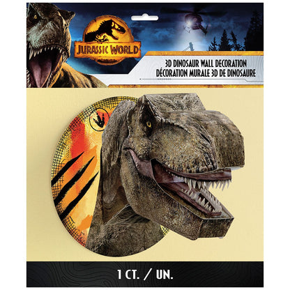 Jurassic World 3 3D Wall Decor