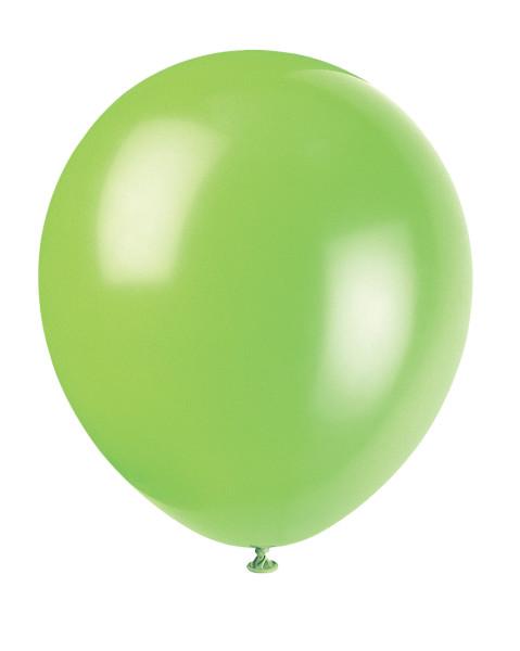 Unique Latex Lime Green 9″ Latex Balloons (20 count)