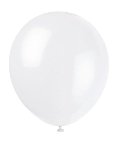 Unique Latex Snow White 9″ Latex Balloons (20 count)
