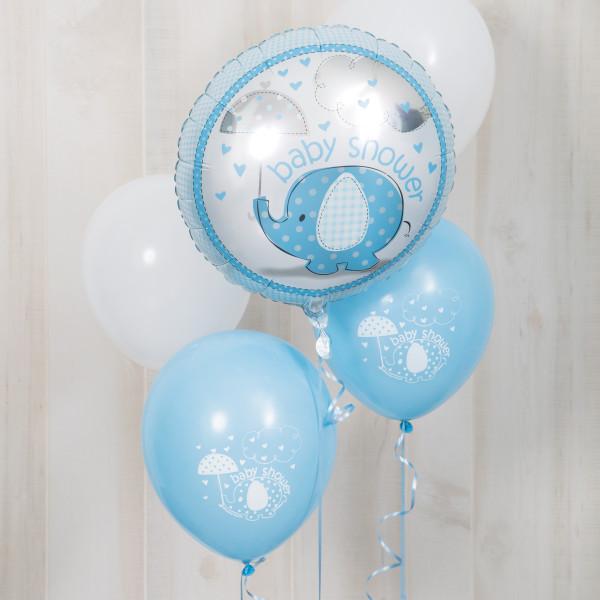 Unique Latex Umbrellaphants Baby Shower 12″ Latex Balloons (8 count)