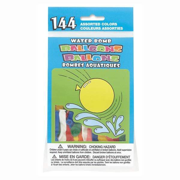 Unique Latex Water Bomb Balloons (144 count)
