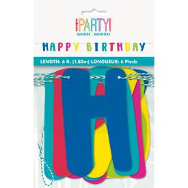 Unique Llama Happy Birthday Letter Banner 6ft