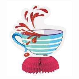 Unique Mad Hatter Tea Party Mini Honeycomb Decorations 4ct (4 count)