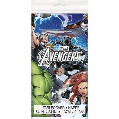 Unique Marvel Avengers Plastic Tablecover