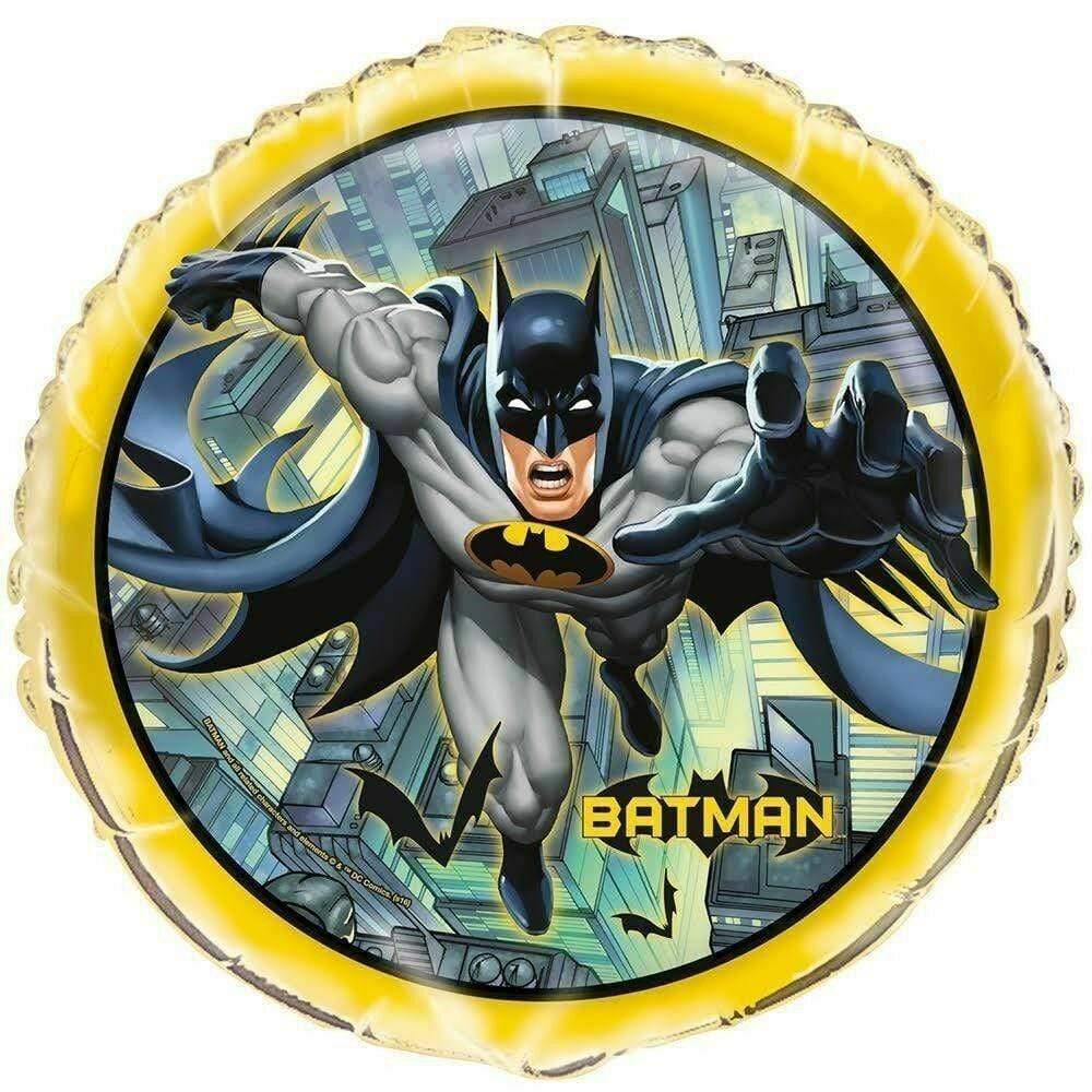 Unique Mylar & Foil Batman Over Gotham 18″ Balloon