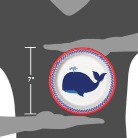 Unique Nautical Plates  7″ (8 count)
