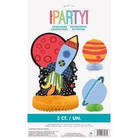 Unique Outer Space Centerpiece Decorations Assorted (3 count)