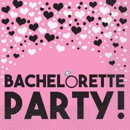 Unique Party Supplies Bachelorette Lunch Napkins  (216 count)