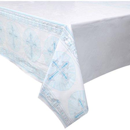 Unique Party Supplies Blue Rd Cross Table Cover
