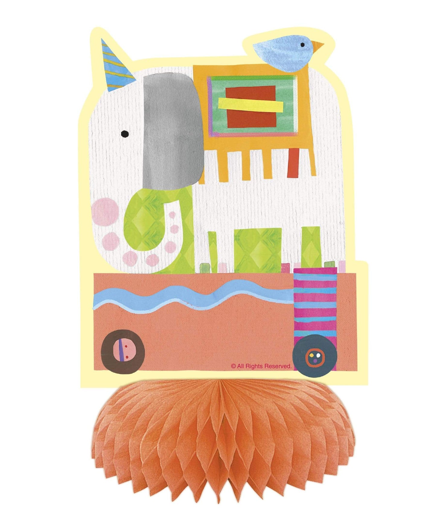 Unique Party Supplies Circus Animal Centerpiece Decorations Assorted (3 count)