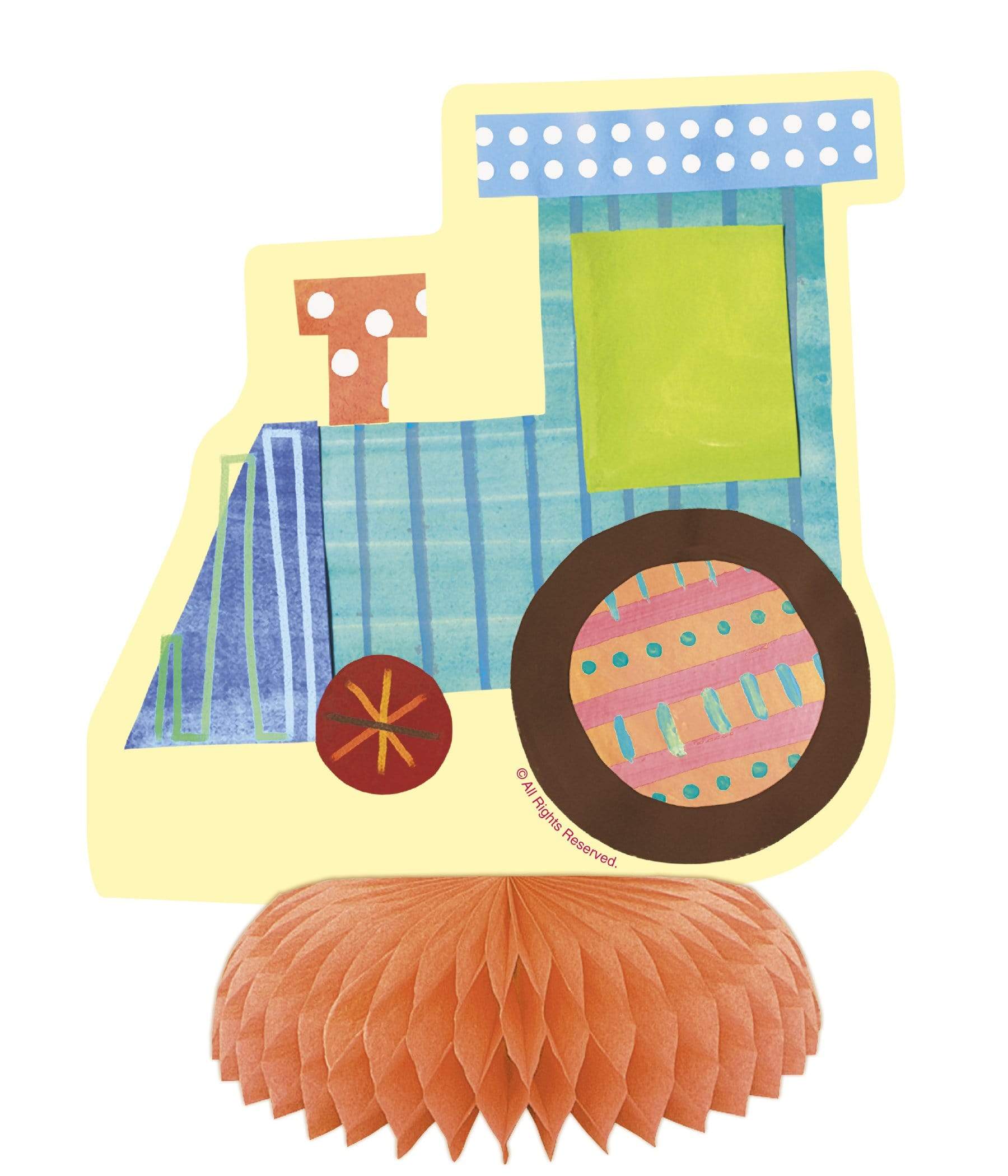 Unique Party Supplies Circus Animal Centerpiece Decorations Assorted (3 count)