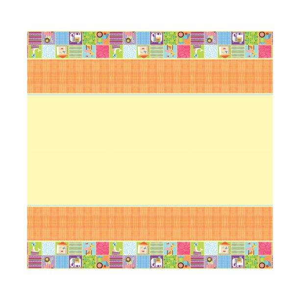 Unique Party Supplies Circus Animal Tablecover