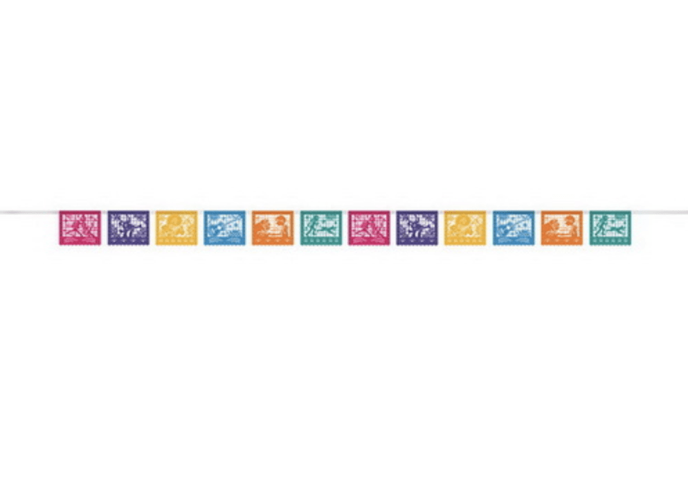 Unique Party Supplies Coco Block Banner