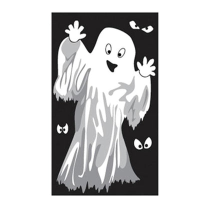 Unique Party Supplies Ghost & Skeleton Assorted Window Silhouettes
