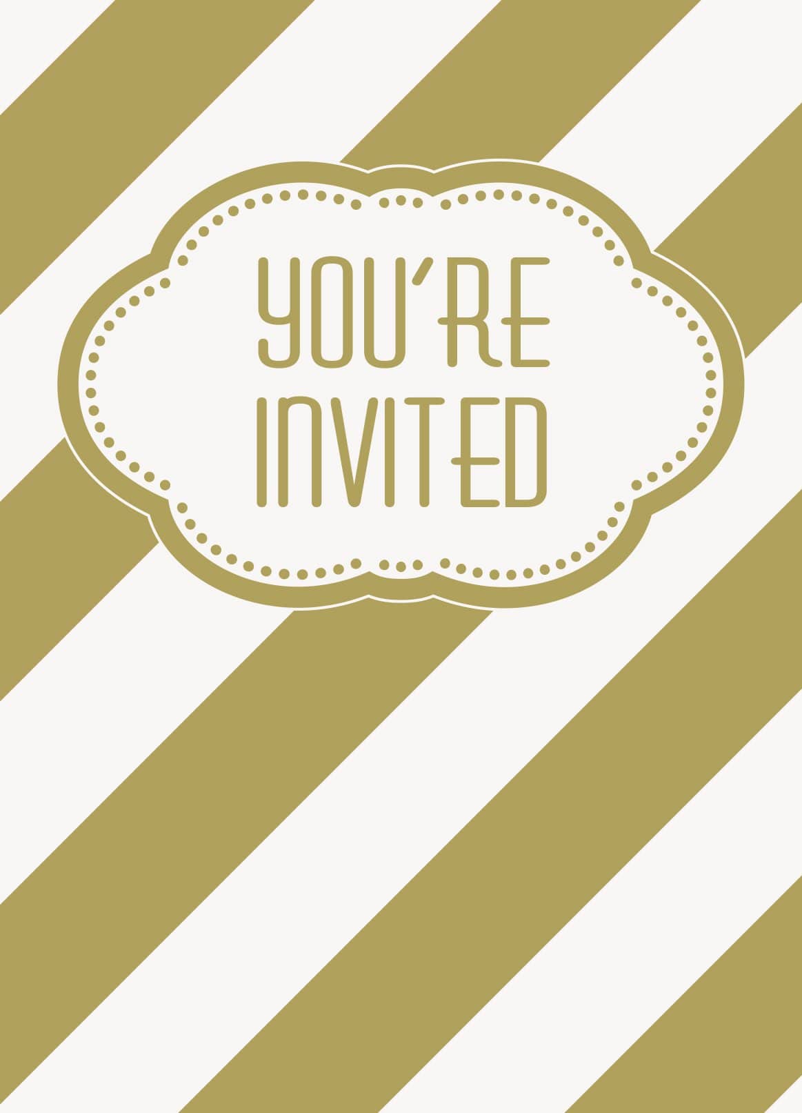 Unique Party Supplies Golden Birthday Invitations (8 count)