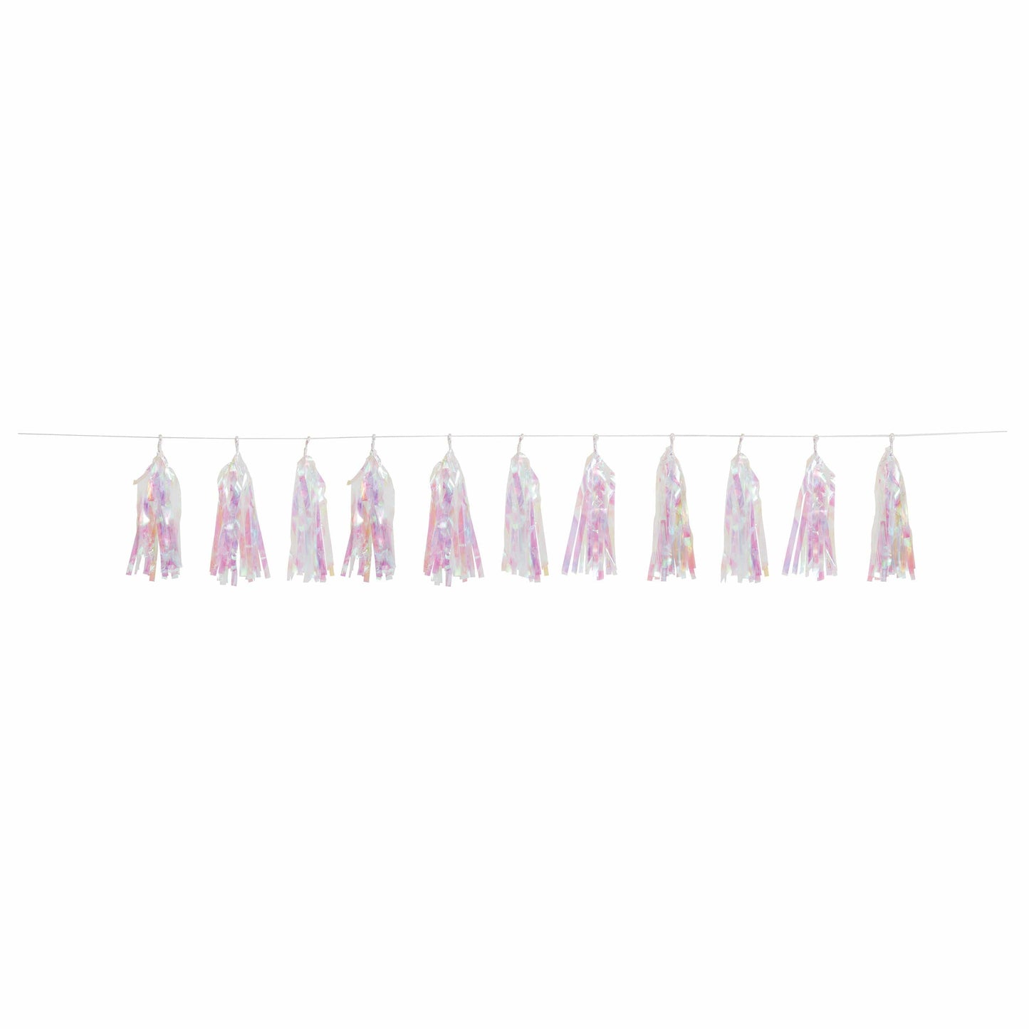 Unique Party Supplies Iridescent 9-Foot Tassel Garland