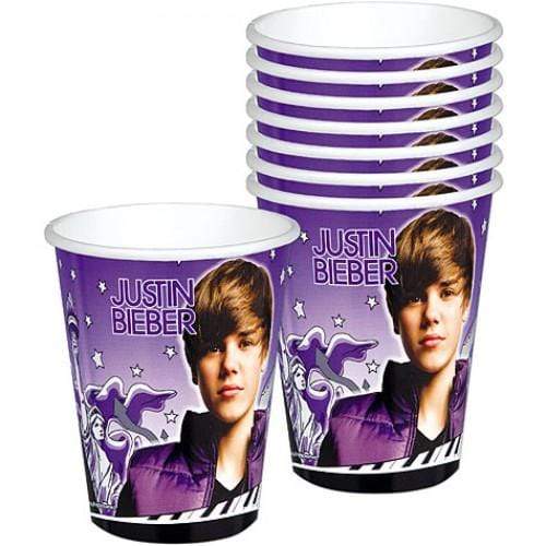 Unique Party Supplies Justin Bieber 9oz Paper Cups (set of 8)
