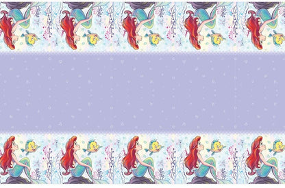 Unique Party Supplies Little Mermaid Table Cover 54″ x 84″