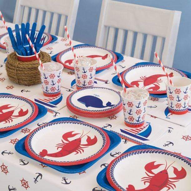 Unique Party Supplies Nautical 9oz Cups (8 count)