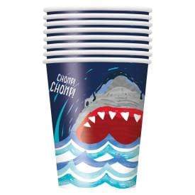 Unique Party Supplies Shark Surf 9oz Cup  (8 count)