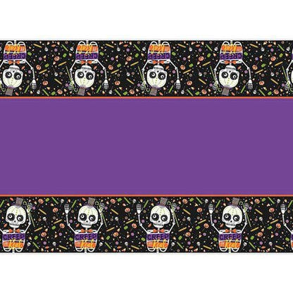 Unique Party Supplies Skeleton Trick or Treat Halloween Table Cover