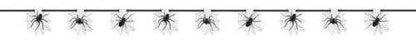 Unique Party Supplies Spider Web Halloween Banner