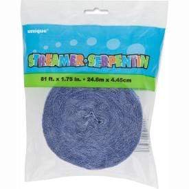 Unique Party Supplies Streamer - Baby Blue