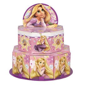 Unique Party Supplies Tangled Favor Box Decoration Kit (8 count)