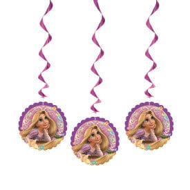 Unique Party Supplies Tangled Hanging Swirl Decoration Kit 36″ ( count)